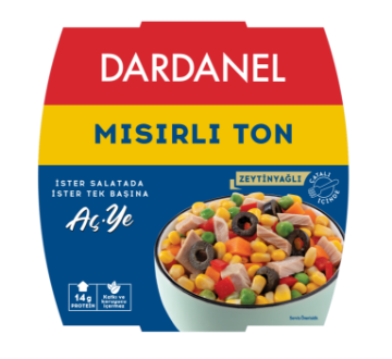 DARDANEL 160 GR MISIRLI TON 6'LI resmi