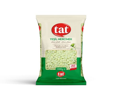 TAT YEŞIL MERCIMEK -6,5-7MM YERLİ1000GR resmi